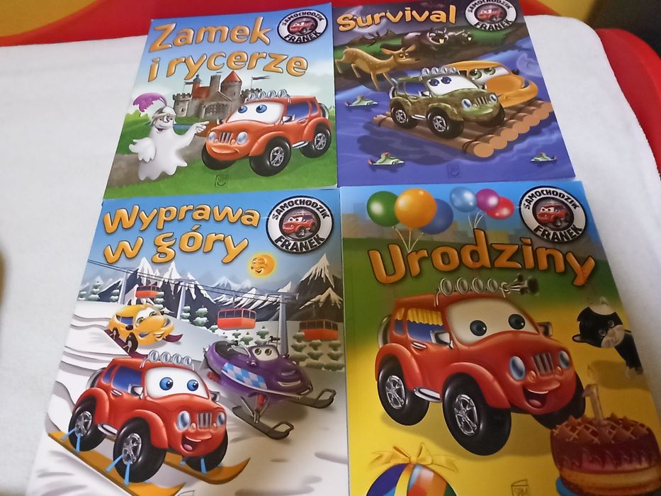Książki Samochodzik Franek.