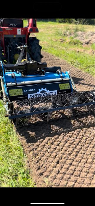 Glebogryzarka separacyjna kosiarka bijakowa minikoparka roboty ziemne