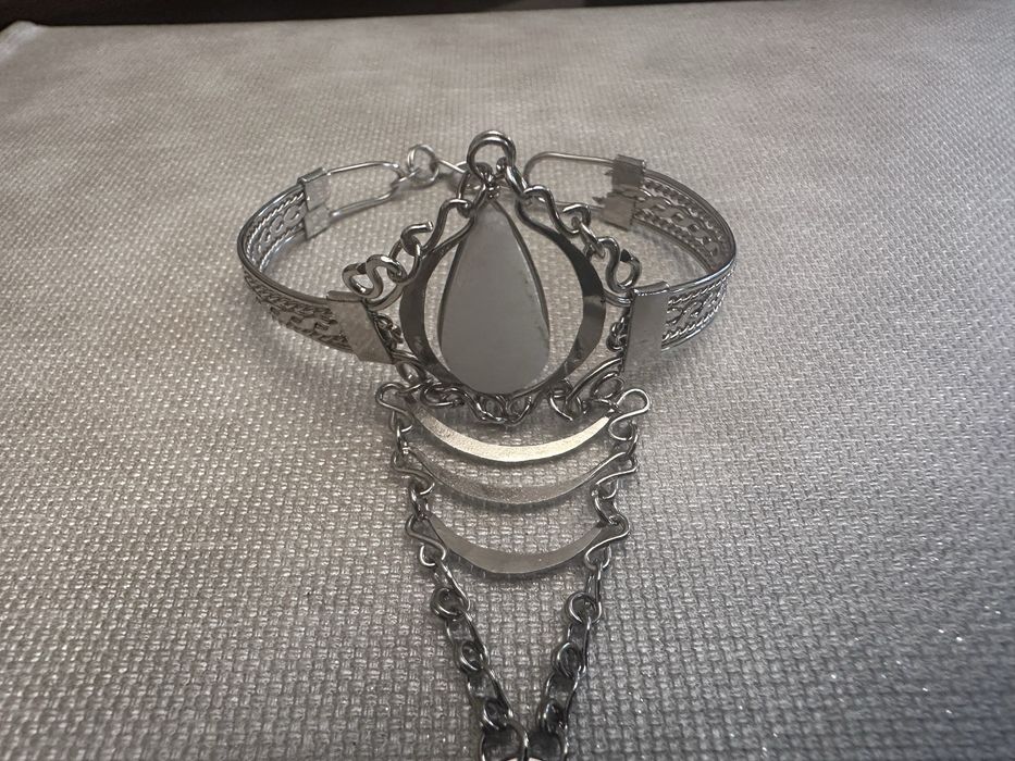 Bransoletka z pierścionkiem rozm.19