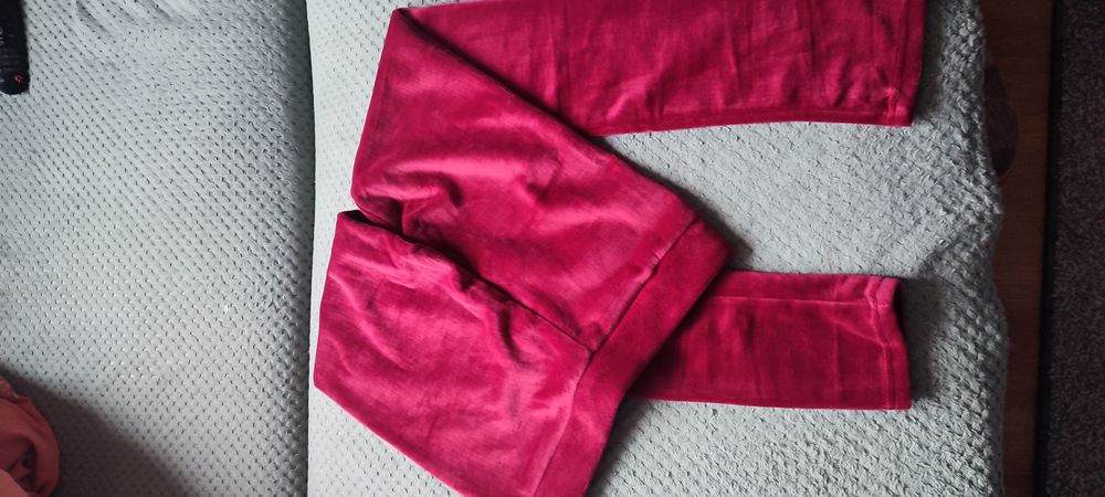 welurowe nowe bordo/róż S/36