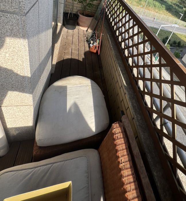 Sofa varanda / jardim - ratan - usado