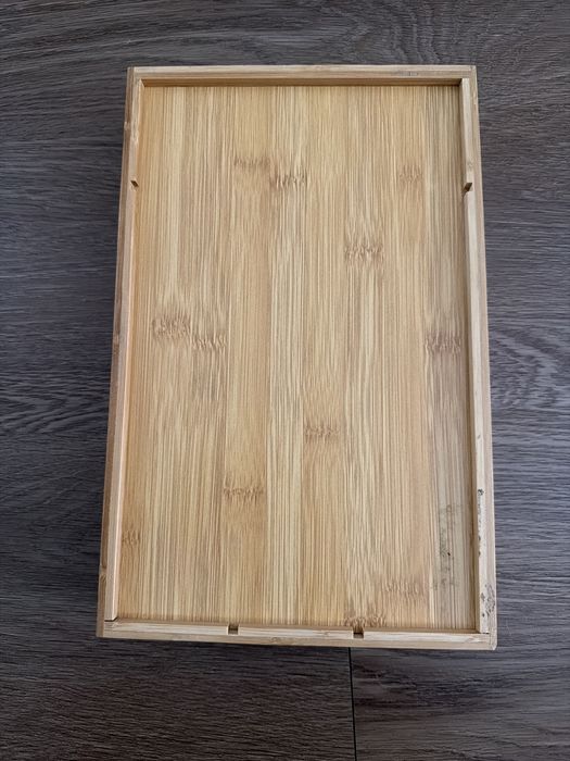Organizador de talheres em bambu