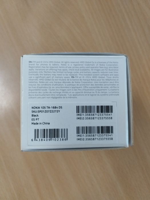 Nokia 105 dual sim preto