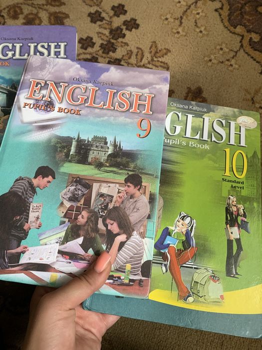 Книги з англійської мови 4,9,10 класи