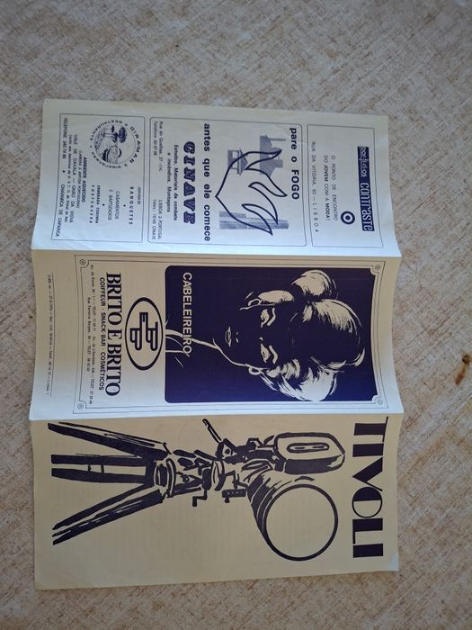 Programa cinema vintage história  d O tivoli