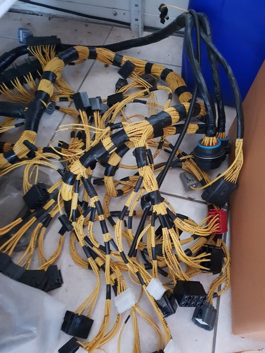 Wiązka elektryczna kabli do jcb 3cx 4cx kabina silnik