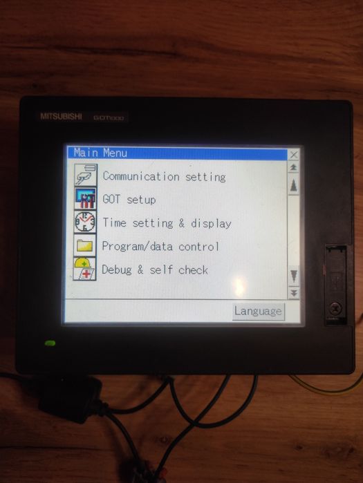 Mitsubishi GOT1000 GT1455-QTBDE – panel operatorski HMI