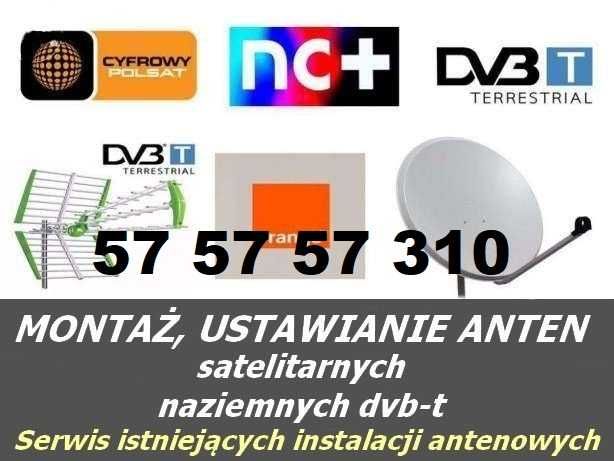 Ustawianie i montaż anten satelitarnych i naziemnych DVBT-2 Solidnie