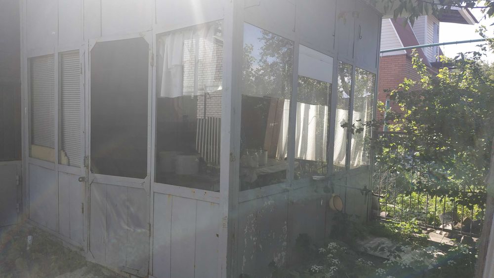 Секции для забора из уголков и сетки