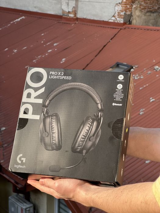 Ігрові навушники Logitech G Pro X2 Wireless LightSpeed(Black)