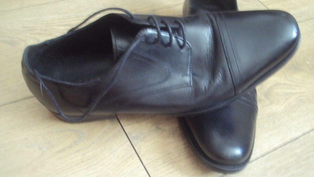 skórzane pantofle oksfordki  MARKS & SPENCER sarttorial   r 42