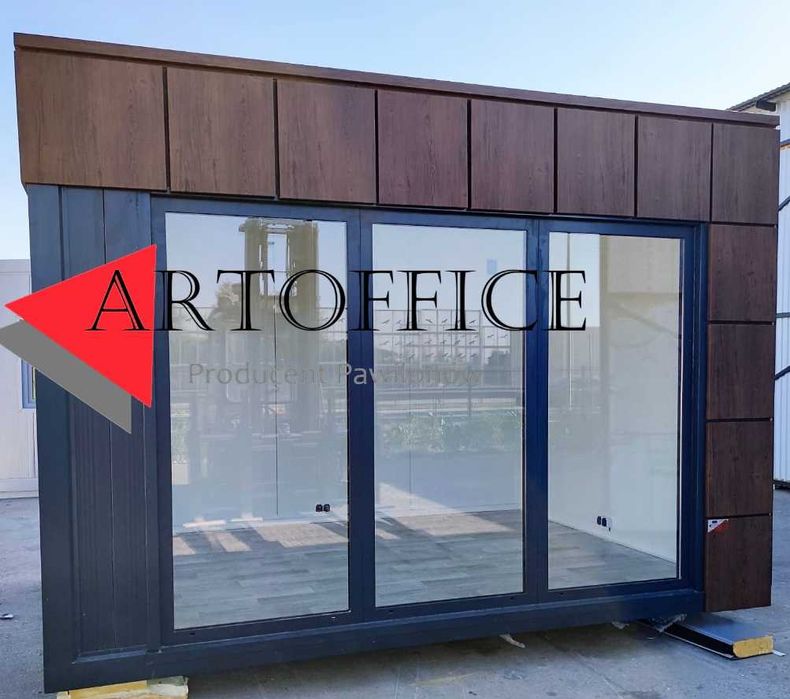 Pawilon Handlowy Kantor Kiosk Komis Biuro Showroom Palarnia 4x3 m