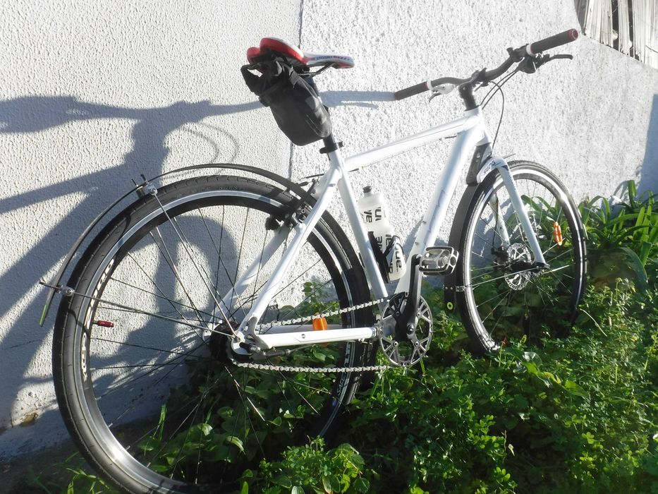 Bicicleta Berg Crosstown F6 hybrid Fitness urbano comutar