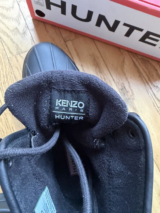 Зимние женские ботинки hunter kenzo
