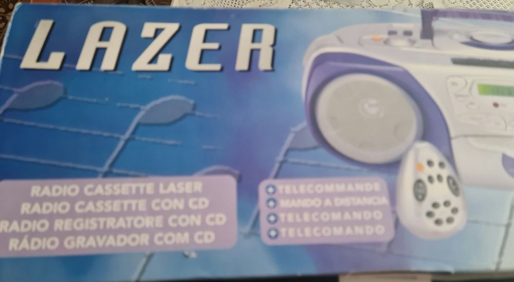 Radio Cassette Lazer CD RKCD14DT