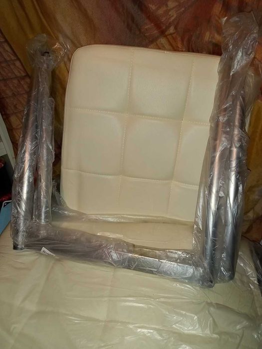 Nowe Krzesło do jadalni salonu ekoskóra