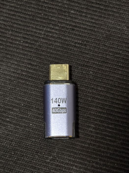 Adaptery magnetyczne USB-C 140W 40Gb/s - 4 adaptery, 7 wtyczek