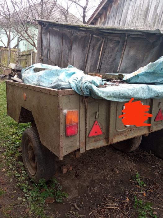 Причіп під сережку для УАЗу без док