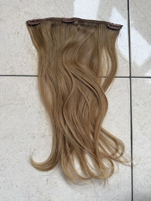 Натуральне волосся на заколках . Дитяче