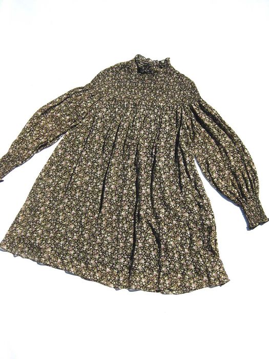 Цветочное лёгкое шифоновое платье с рукавом & Other Stories XS S