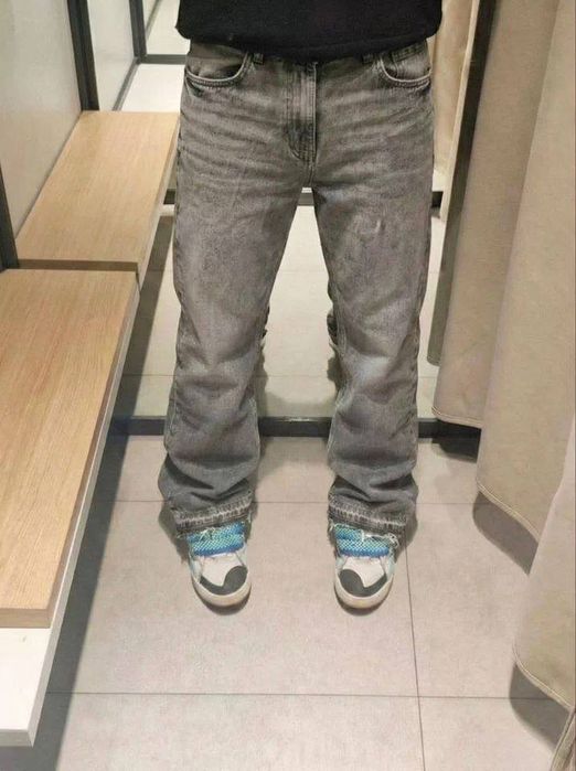 Джинсы Клеш Zara flared jeans