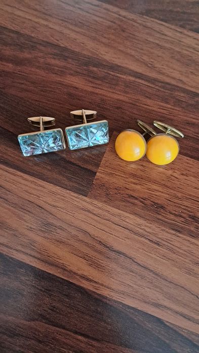 Чоловічі манжетні запонки вінтажні