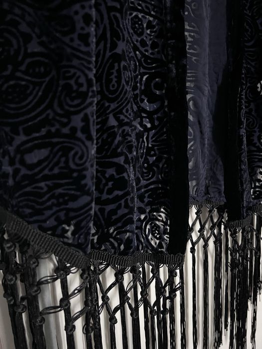 Narzutka granatowa Boho ZARA M nowa