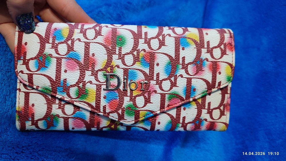 Dior portfel damski