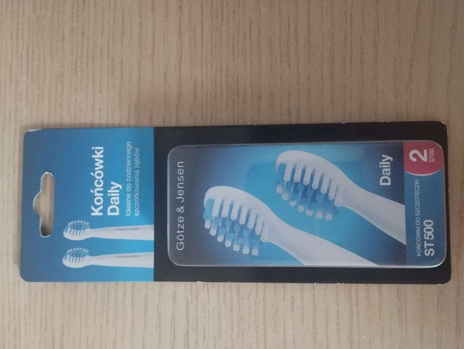 Końcowki do szczoteczki elektrycznej