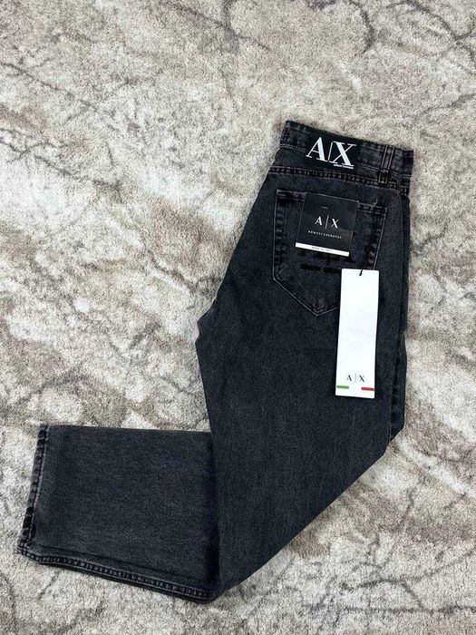 ТОП! Джинсы Armani Exchange. Мужские джинсы Армани. Бананы