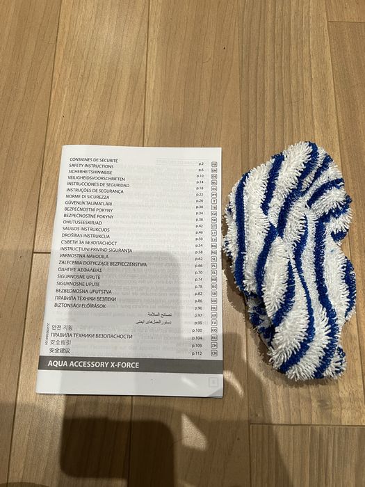 Szczotka mopująca Rowenta Tefal Aqua Head OKAZJA