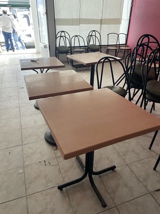 Mesas cafe ou restaurante