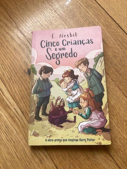Livro infantil: “Cinco Crianças e um Segredo” E. Nesbit