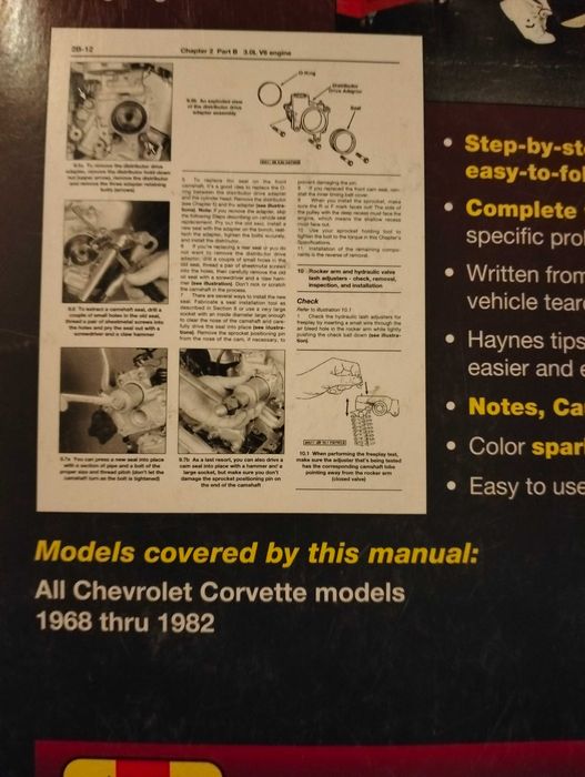 Haynes - Chevrolet Corvette ( Manual Técnico )