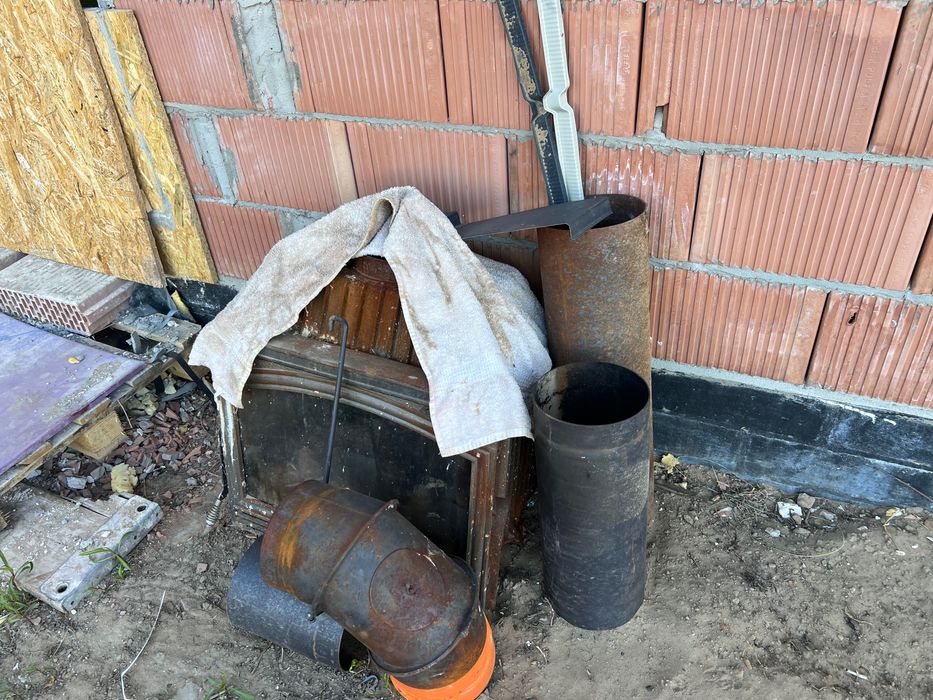Kominek, koza do ogrzania budowy