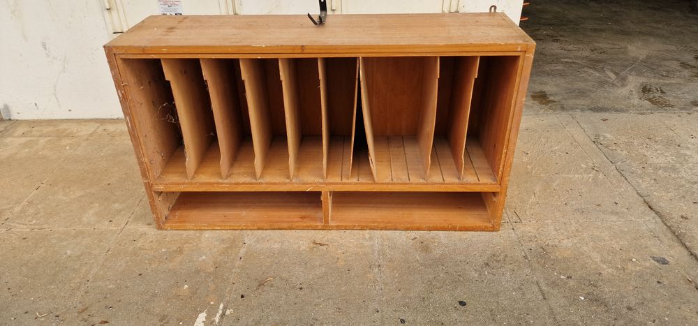 Estante livros antiga