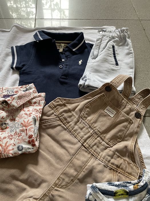 Lote roupa bebe menino