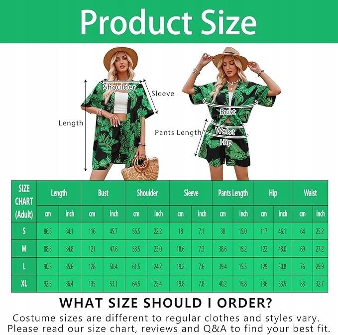 Hawajska koszula damska rozmiar L, poliester