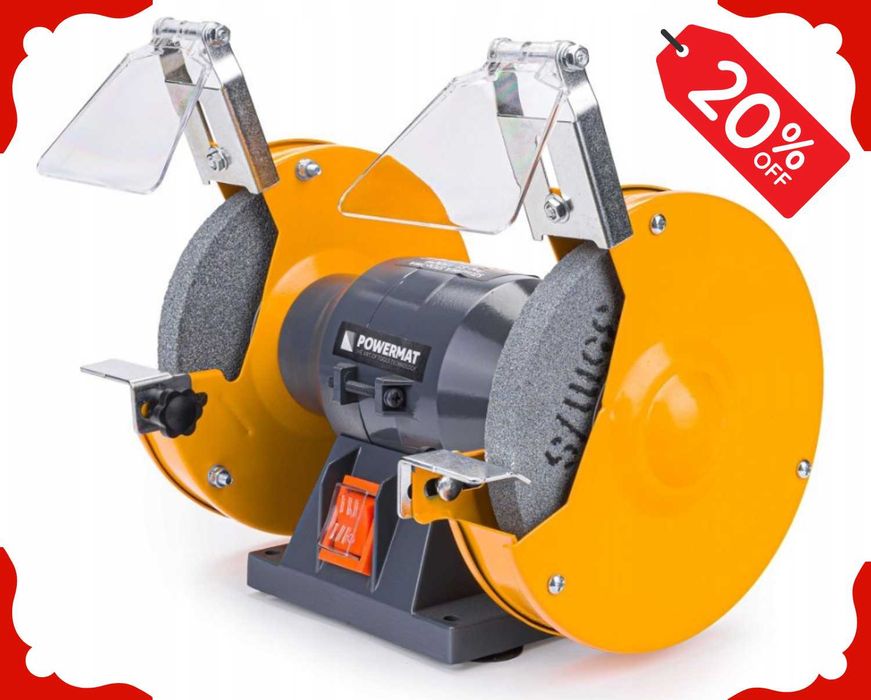 Nowa SZLIFIERKA Stołowa Kamieniowa 1500W 2x Kamień Tarcza (-20%)