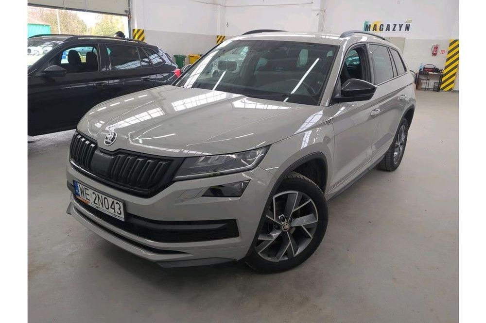 Skoda Kodiaq Škoda Kodiaq 1 5 TSI Sportline DSG Ogrz Fotele Pamięć Kamera Salonpl V