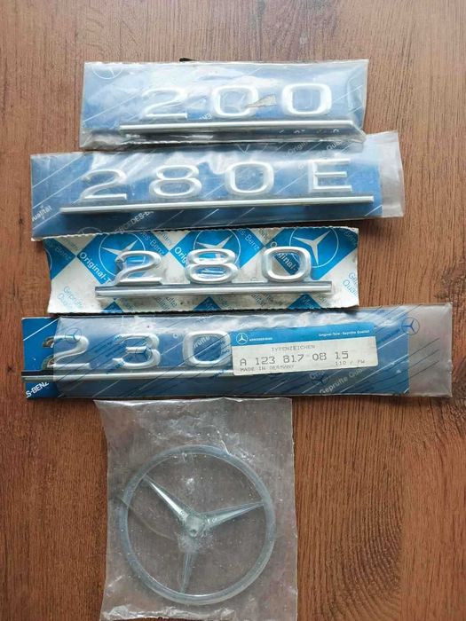 emblemat Mercedesa lata 80-90te