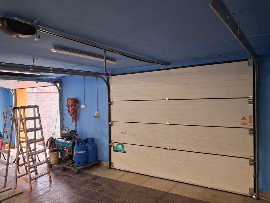 Brama garażowa z demontażu 3000x2250 brąz