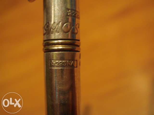 esferografica lapiseira em prata antiga ital cosmos