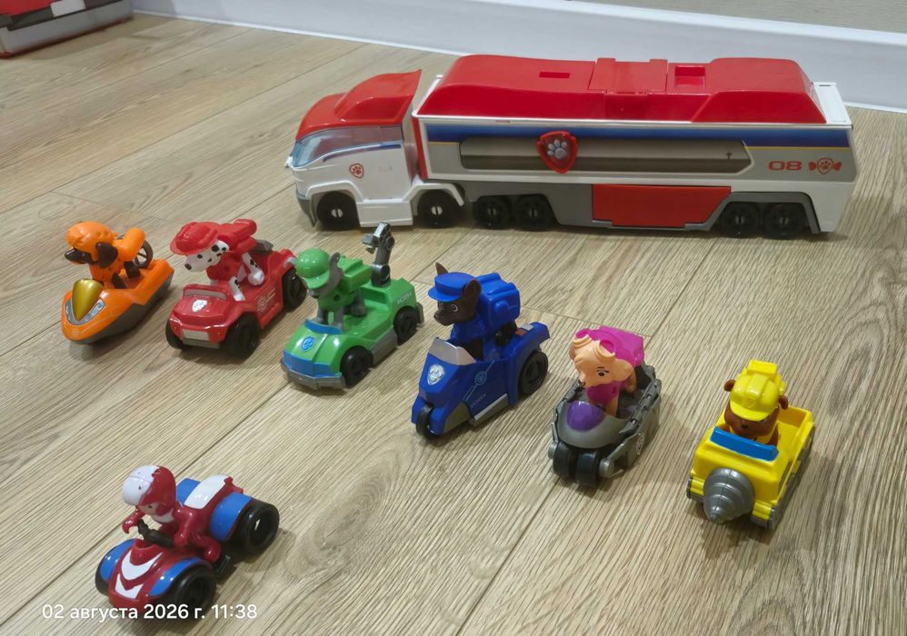 Дитячий ігровий набір Щенячий патруль Патрулевоз Paw Patrol