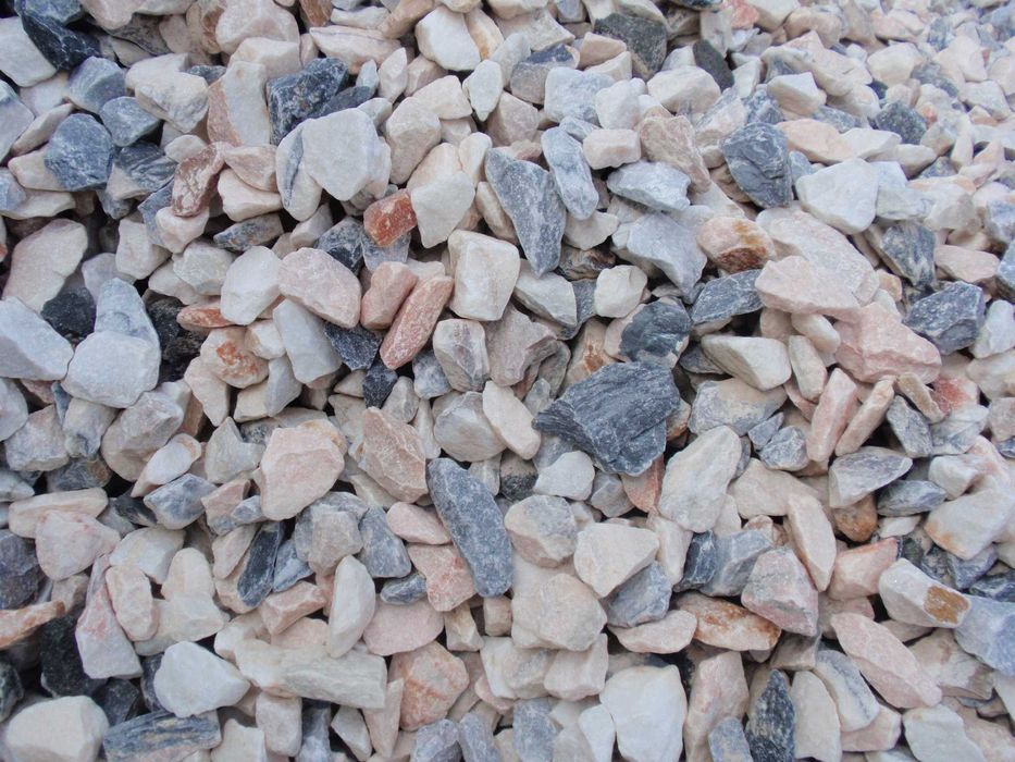 Pedra decorativa, brita - gravilha