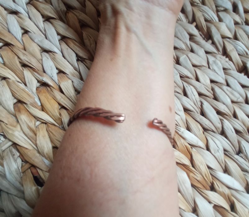 Pulseira em cobre