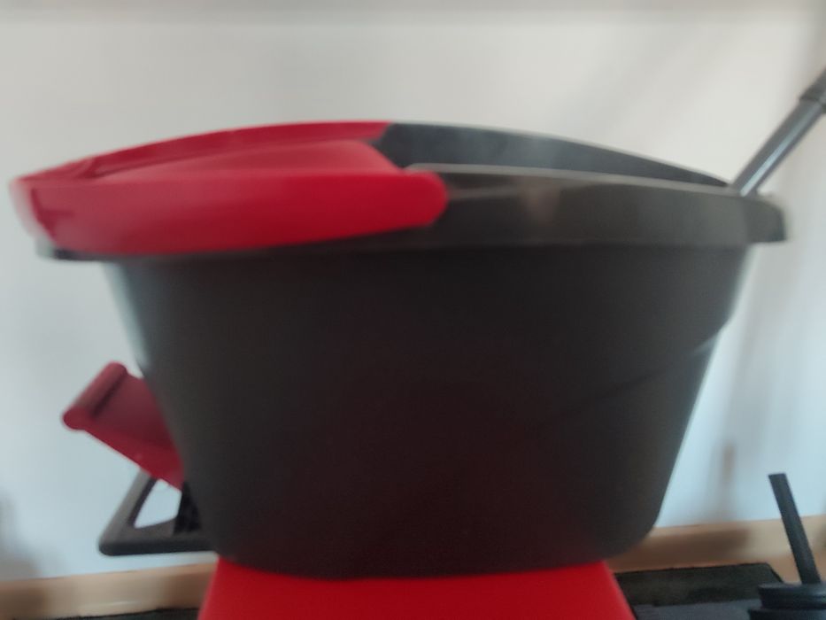 Vileda czarno-czerwone