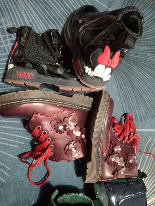 Botas de menina Tamanho 22