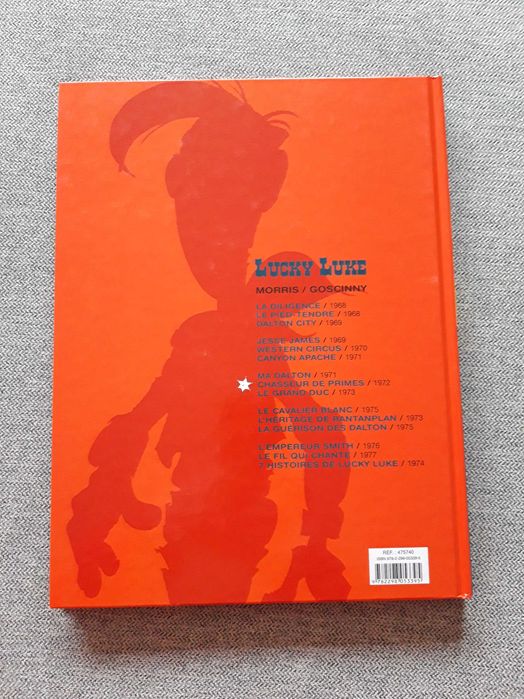 BD álbum triplo Lucky Luke