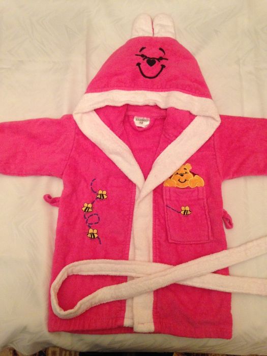 Халат после купания детский